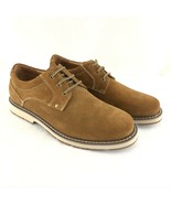Camel Crown Mens Oxfords Lace Up Leather Suede Casual Brown US Size 7 - £37.95 GBP