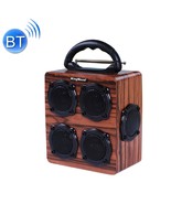 KingNeed A009 Wooden Portable Speaker 12W + 2 BASS WIFI BT 5.2 + Free Ca... - £53.88 GBP