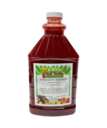 STRAWBERRY BANANA  FROZEN DRINK 64 oz  CASE OF 6 BOTTLES - $96.00