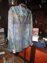 Robert Graham Master Detailer Limited Edition Long Sleeve Shirt Size XXL image 3
