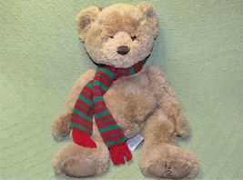 RUSS BOMBAY SHELBY TEDDY BEAR PLUSH STUFFED ANIMAL 15&quot; BEANBAG BOTTOM TA... - $13.50