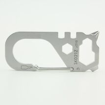 New Steel EDC Gaer Multi Tool Bottle Opener Outdoor Camping Pocket Gear ... - €4,21 EUR