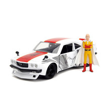 One Punch Man 1974 Mazda RX-3 with Saitama 1:24 Scale Set - £48.06 GBP