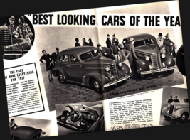 1937 Oldsmobile 2 page ad  nostalgic e6 - $26.92