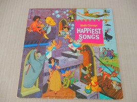 1967 Walt Disney&#39;s Happiest Songs LP Disneyland Records Gulf Promotional item - £9.37 GBP