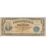 BANK OF PHILIPPINES 1 PESO 1944 Victory Series 66 Cir. #  124 - $14.84