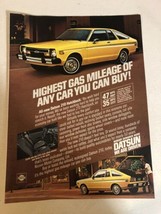 1979 Datsun Car Vintage Print Ad Advertisement  PA3 - $7.91