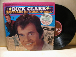 Dick Clark 20 Years Of Rock N Roll 2 LP Vinyl Album 1973 AOA 5133-2 - £12.85 GBP