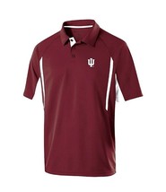 Holloway Indiana Hoosiers Avenger Short Sleeve Golf Polo Mens Size Small Red - £13.47 GBP