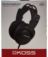 Koss - UR20 - Stereo Over Ear Headphones - Black - $29.95