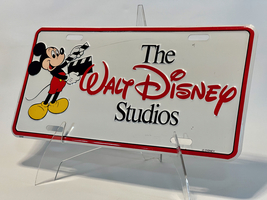Walt Disney Studios License Plate and Plate Frame - £30.68 GBP