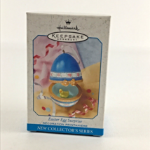 Hallmark Keepsake Ornament Easter Egg Surprise Decoration Porcelain Vintage 90s - £15.75 GBP