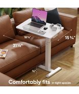 ONKRON Laptop Cart on Wheels, max Load up to 17.6 lbs, Small Rolling Table  - $164.99