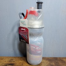 O2 COOL  Mist &#39;N Sip Disney Cars 3 Lighting McQueen 12oz Water Bottle - £7.92 GBP