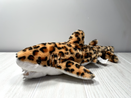 RI Novelty plush leopard print shark stuffed animal - £7.77 GBP