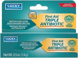 Lucky Super Soft Triple Antibiotic Ointment- 0.5 Ounce - £12.17 GBP