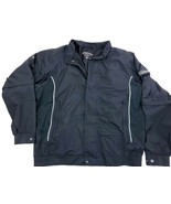 Footjoy Dryjoys Titleist Men&#39;s Rain Jacket Size XL Black Full Zip - $137.04 CAD