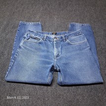Lee Jeans Men Size 38x29 Blue Stone Wash Regular Fit Straight Leg  Pants - $287.27 MXN