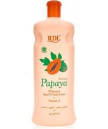 RDL Papaya Body Nourishing Moisturizing &amp; whitening Lotion 600ml لوشن ال... - £39.05 GBP