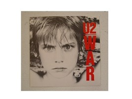 U2 Poster Flat Old War Great Shot - $90.71