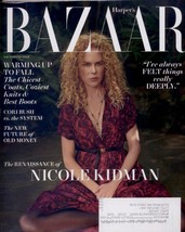 HARPER&#39;S BAZAAR OCT 2021 &quot;The Renaissance of Nicole Kidman,&quot; Fall Clothes, Cori - £20.48 GBP