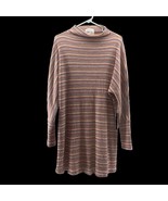 Sadie &amp; Sage Shift Dress Multicolor Striped Long Sleeve Size Large NWT B... - €13,53 EUR