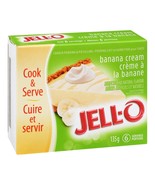 3 X Jell-O Instant Pudding &amp; Pie Filling Banana Cream Flavor 135g /4.8 o... - £22.84 GBP