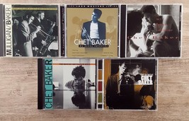 Chet Backer CD Lot of 5 The Best Of The Gerry Mulligan Quartet With My Funny - £7.87 GBP