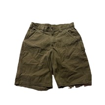 Carhartt Canvas Shorts Men’s 31 Gray Relaxed Fit Workwear Travel Outdoor... - $24.75