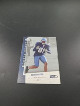 2006 Upper Deck Nate Burleson #87 Rookie Debut Seattle Seahawks Football Card - $1.47