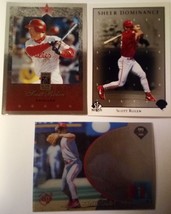 3 Scott Rolen Philadelphia Phillies 1990s baseball cards lot - $4.99