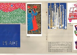 1967 George Jensen Xmas catalog cards retro designs art design graphc - £10.93 GBP