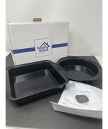 Smart Home 2 Piece Speckle NonStick Bakeware Set 11&quot; x 9&quot; x 2&quot; Square &amp; ... - $34.21 CAD