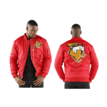 Pelle Pelle Cool Cat Red Bomber Jacket - £119.56 GBP