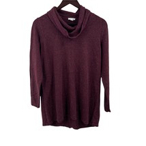 J Jill Purple Speckled Turtleneck Sweater Size Small - £15.36 GBP