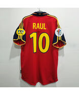 Raúl #10 Spain 2000 UEFA European Championship Retro Soccer Jersey - $60.00+
