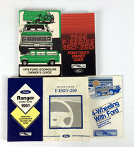 Lot of 5 Ford F-150/F-250-350 Ranger Ecoline Owner Guide Original OEM Genuine - £31.02 GBP