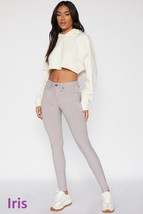 YMI Plus Size Hyperstretch Forever Color Skinny Jeans Jeggings Iris Light Purple - £25.80 GBP