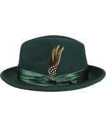 Men Bruno Capelo Hat Australian Wool Crushable Fedora Giovani Un116 Hunt... - $1,692.81 MXN