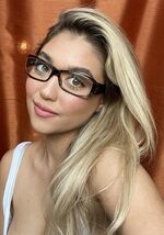 Vintage ALAIN MIKLI AL10040001 56mm Rectangular Women's Men's Eyeglasses... - $349.99