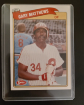 1989 Swell Baseball Greats #118 Gary Matthews - £1.43 GBP