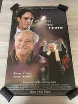 Tuesdays With Morrie Promotional Poster Touchstone Home Video 2001 26x40 CV - $183.57 MXN