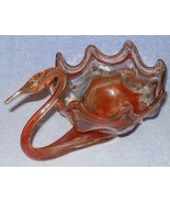 Italian Mid Century Vintage Murano Art Glass Swan #1 - $366.49 MXN