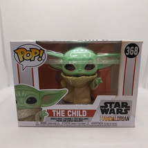 Funko Pop ! Star Wars The Mandalorian #368 &#39;The Child&#39; Baby Yoda Grogu Figure - £16.23 GBP