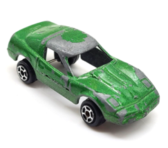 Vintage Tootsie Toy Chicago Green Car Corvette Diecast - $8.62