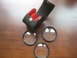 3 Tiffen HCE 52mm 1, 2, &amp; 3, zoom filters made in Japan three slot case ... - $19.59