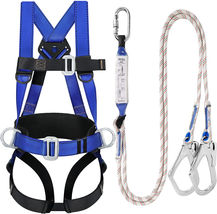 TT Safety  Fall Protection Kit Full Body Roofing Harnesses with Shock Ab... - £76.86 GBP