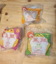 Winnie the Pooh Clip on Plush soft toys MIP Lot of 3 Piglet McDonald&#39;s 1... - $12.73