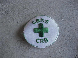 VINTAGE Uniform Patch CBKS CRB LOOK - $12.87