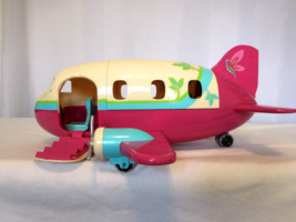 Lil woodzeez honeysuckle airway airplane jet playset  - £9.17 GBP